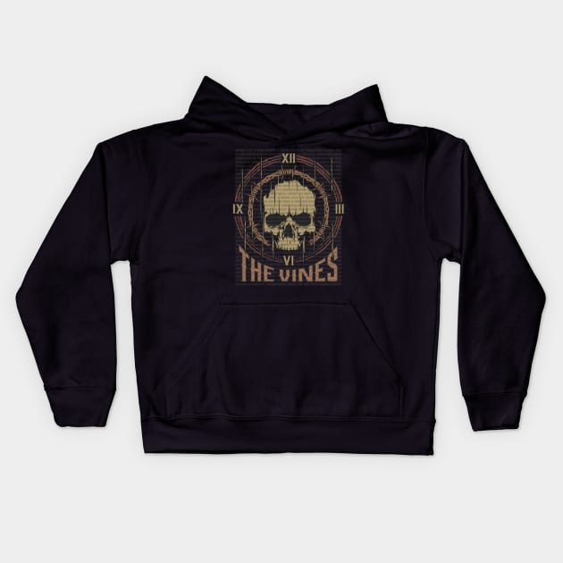 The Vines Vintage Skull Kids Hoodie by darksaturday